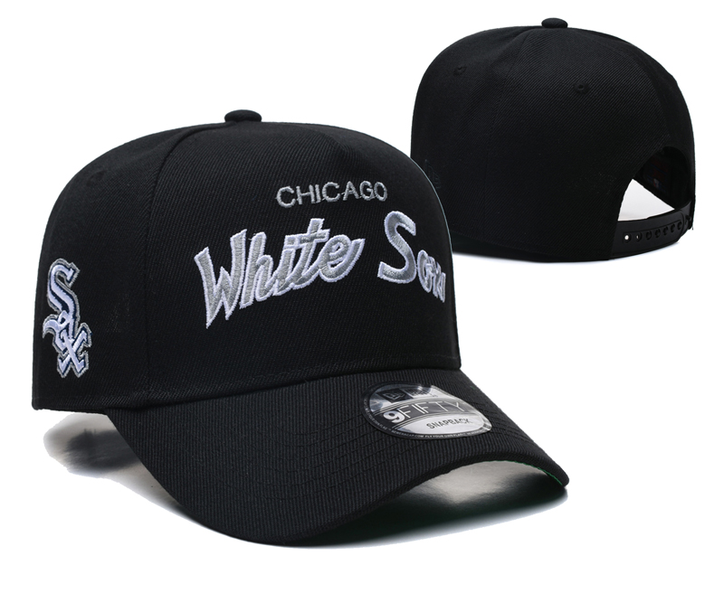 2025 Chicago White Sox hat 01->->Sports Caps